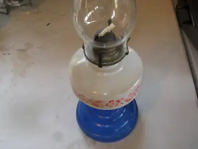 Antique Vintage oil lamp, View more