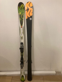 K2 AMP Rictor Downhill SKIS with Marker M2 10 bindings