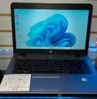 Laptop HP EliteBook 840 G3 i7-6600u 2,6Ghz SSD 256GB 8Go HD520