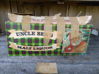 Vintage BC Uncle Ben's Collectible Empty Case With Original Rece