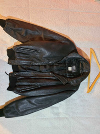 Roots Leather Jacket. 