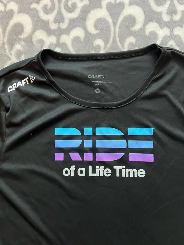 Lifetime Black Women’s Workout T-Shirt in Women's - Tops & Outerwear in Oshawa / Durham Region - Image 3