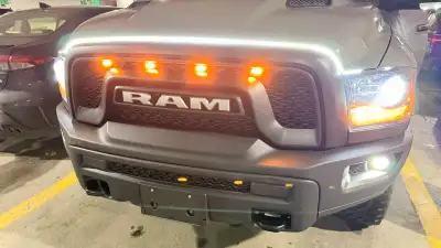 These LED grille lights are nearly new and will make your RAM truck stand out on the road. They prov...
