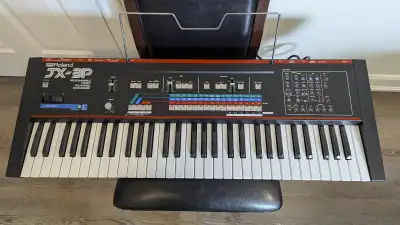 Roland JX3P 80s vintage analog synth - 10/10, free delivery, View more