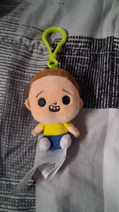 Funko Mystery Mini plush keychain morty, View more