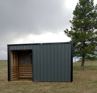 8x14 horse shelter