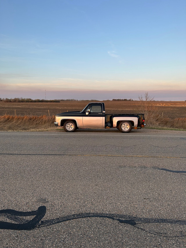 **Wanted 1996-1998 GMC short box**  1983 C10 for trade or cash in Cars & Trucks in Lloydminster - Image 2