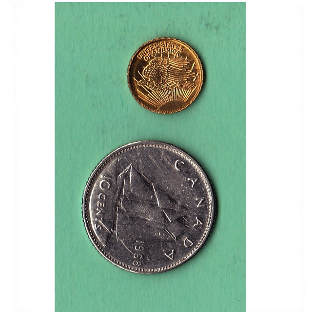 ST GAUDENS EAGLE MINIATURE COIN in Arts & Collectibles in Owen Sound - Image 3