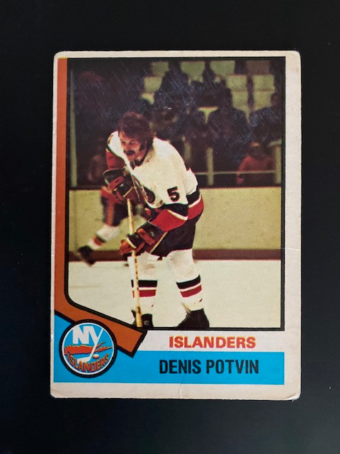 1974-75 topps denis potvin 195 in Arts & Collectibles in City of Toronto