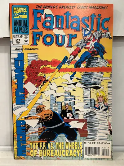 Fantastic Four Annual #27 Vol 1, View more