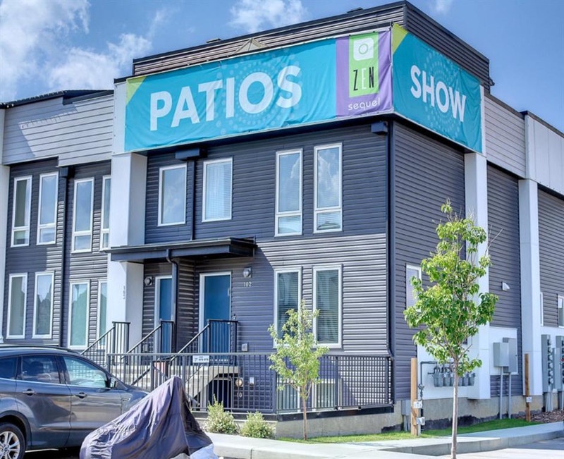 MODERN & BRIGHT 3 Storey End Unit in Seton Houses for Sale Calgary