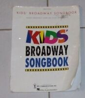 Kids Broadway Song book for sale