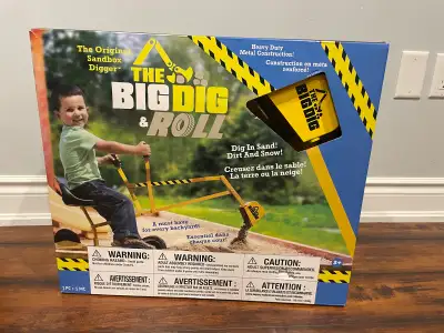 BNIB - Big Dig & Roll Kids' Ride-On Digger Excavator, View more