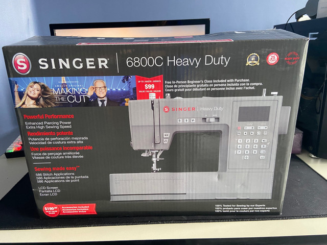 Singer 6800C Heavy Duty Swing machine Open box never used | Other | Markham  / York Region | Kijiji