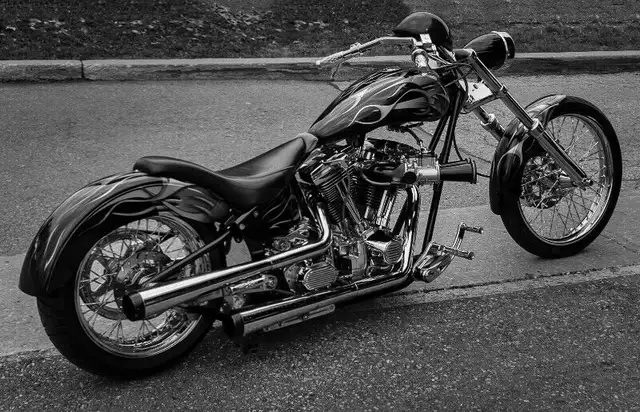 Custom built Chopper Harley Davidson Pro Street award winning HD in Street, Cruisers & Choppers in Barrie - Image 7