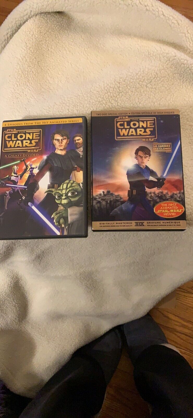 Clone wars set of 2. (Box 50) in CDs, DVDs & Blu-ray in Oshawa / Durham Region