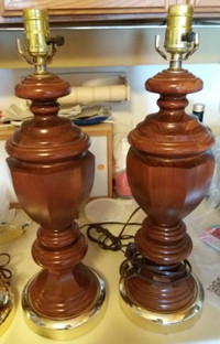 Wooden Lamps for Living Room or Bedroom side tables or cabinets
