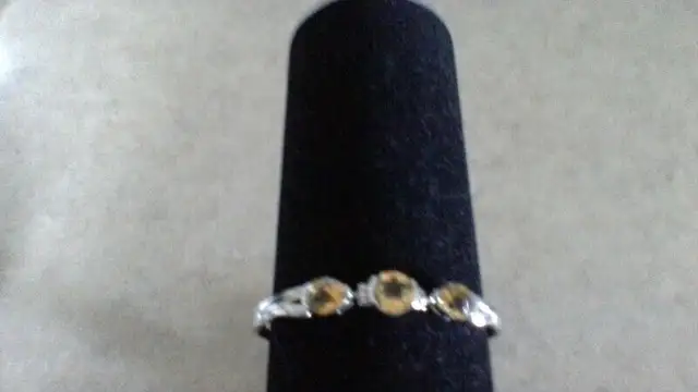CITRINE AND STERLING SILVER BRACLET62863731923073121