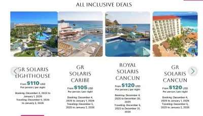 Mexico Vacation    Cabo or Cancun    1 week 5 resorts to choose, View more