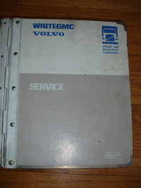 1988 WhiteGMC Volvo service manual