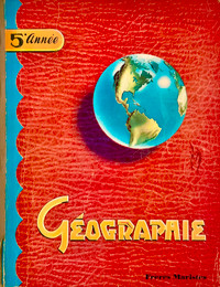 Antiquité 1954. Collection Livre scolaire Géographie 5e Année