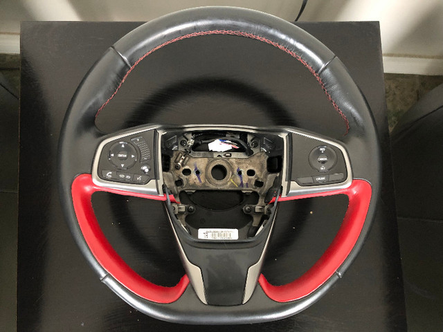 Honda Acura Subaru Black Leather Wrapped OEM Steering Wheels in Other Parts & Accessories in Mississauga / Peel Region - Image 2