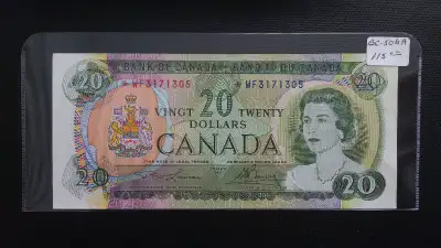 Canadian 1969     20 Dollars       Replacement Banknote, View more