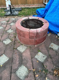Firepit and grill. Plus base