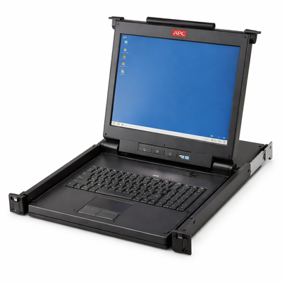 APC AP5717 17" INCH Rack LCD Monitor with keyboard KVM Console, View more