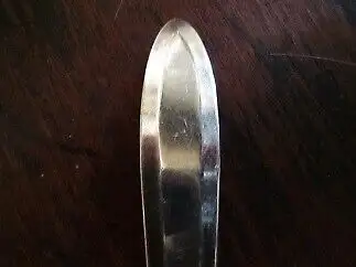 1914 PATRICIAN silverware set, made by Community Plate ... Monogrammed "L" ... Availability IS on a...