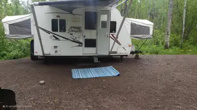 Selling our palomino hybrid travel trailer as we have upgraded. Everything works. Message me for det...