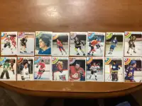 16. 1978 O-PEE-CHEE Hockey Trading Cards !