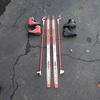 130cm Atomic Cross Country Skis $140SNS PROFIL Bindings 105cm Po