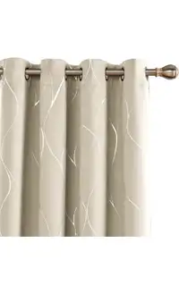 Side curtains ( beige)