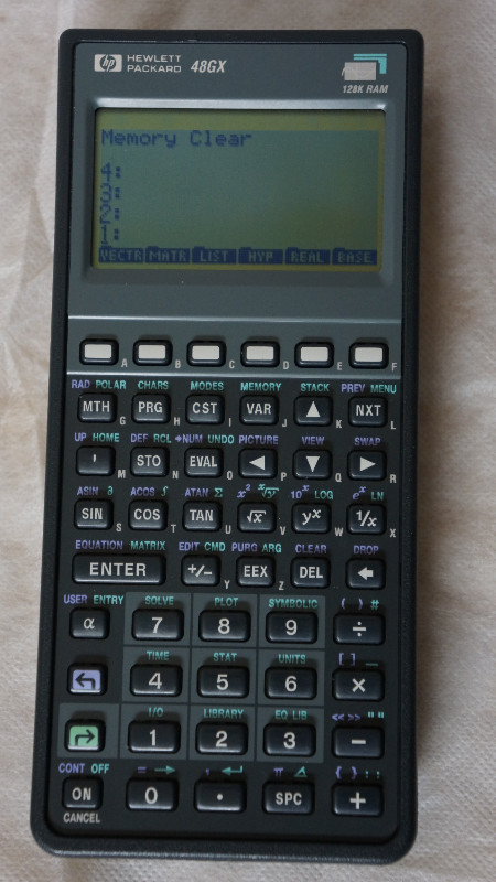 Vintage - Hewlett Packard 48GX Graphing Calculator in General Electronics in Leamington