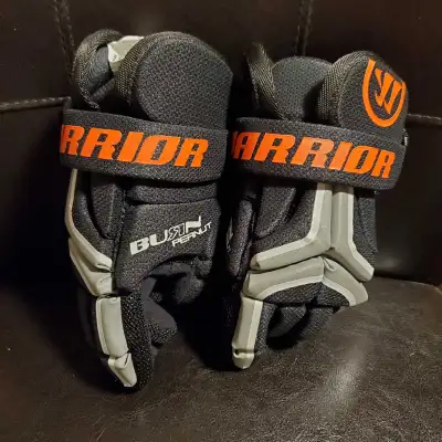 Brand New Kids WARRIOR BURN PEANUT Lacrosse Gloves , View more