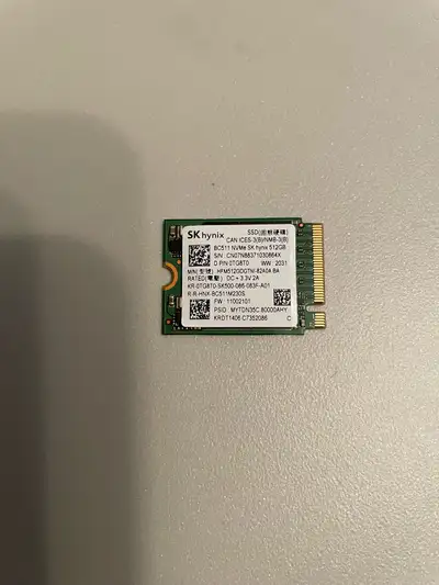SK Hynix 512GB NVMe SSD, View more