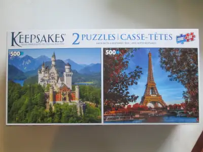3  2 packs of puzzles (on choice), View more