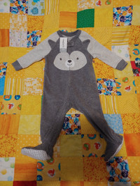 Carters footed pajamas 12 month NWT