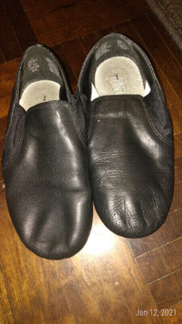 ABT American Ballet Theatre Black Kids Jazz Shoes - Size 10 EUC