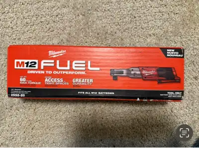 Brand new Milwaukee m12 fuel 1/2 ratchet , View more