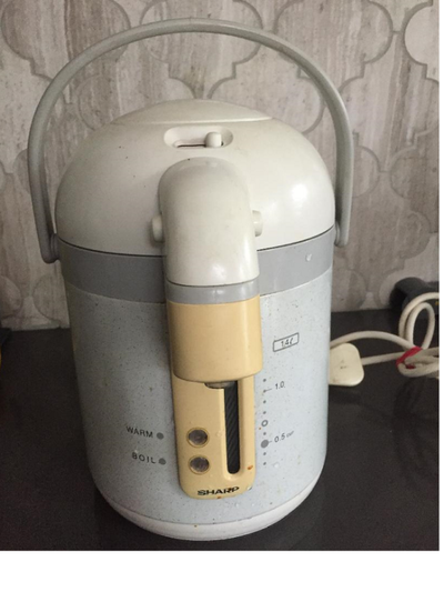 SHARP Electric Water boiler kettle Voltage 220 V made in Japan, View more