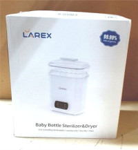 NEW Larex 4-in-1 Electric Steam Baby Bottle Sterilizer & Dryer
