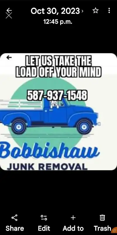 BUSINESS IS PICKING UP Pickup truck and driver available to dispose of your unwanted household items...