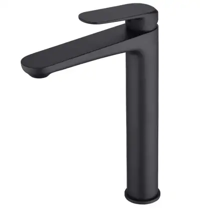 Brand new matte black bathroom vessel faucet for sale. Single hole, single handle, $50 FIRM each, 7...