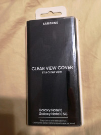 BRAND NEW SAMSUNG GALAXY NOTE 10 CLEAR VIEW COVER CASE $45 FIRM