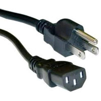 Computer Monitor TV Replacement Power Cord -