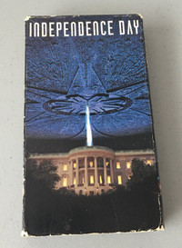 Independence Day Movie VHS Video Cassette