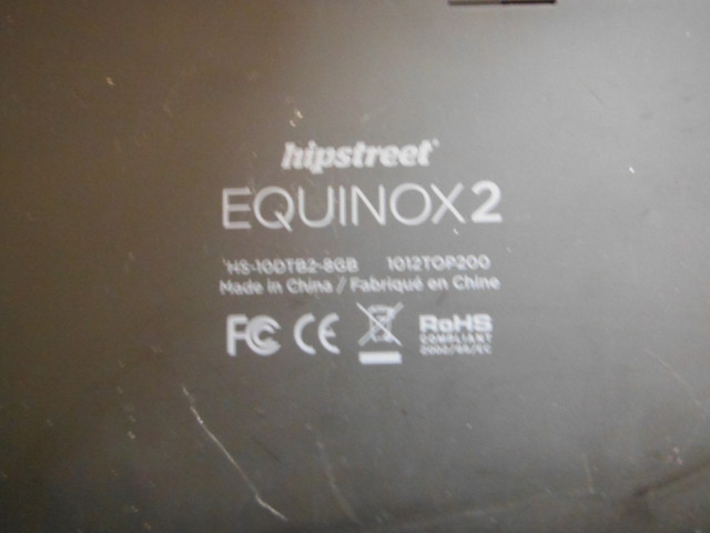 HipStreet Equinox 2 - 10" Tablet and Charger - Good Battery in iPads & Tablets in Markham / York Region - Image 2