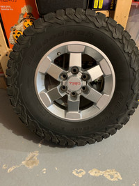 Toyota Tacoma TRD rims and tires